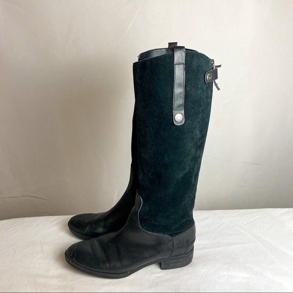 Sam Edelman Shoes - SAM EDELMAN Pembrooke black suede riding boot